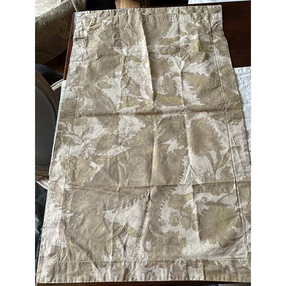 RALPH LAUREN WESTON PARK ATTLEY ( GOLD) KING SHAM PILLOWCASE FLORAL - Picture 6 of 15